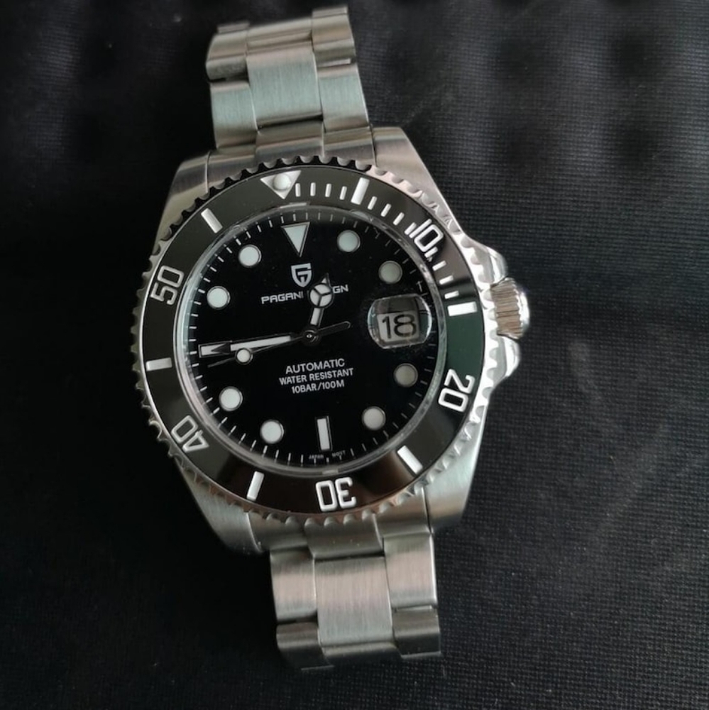 Pagani Design 1639 Submariner Luxury Mechanical 43mm Stainless Steel Diver Water
